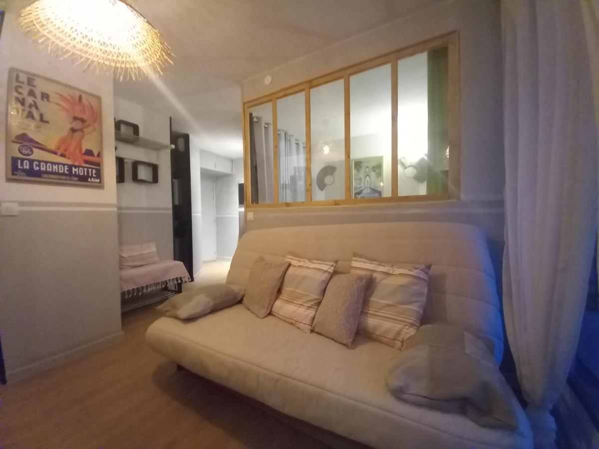 Rose Cote Mer Studio Et Garage, Entree Autonome Apartment Ла Гранде-Моте Екстериор снимка